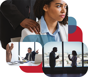 Workplace conflict between coworkers, illustrating the cost of bad management, Little Rock AR